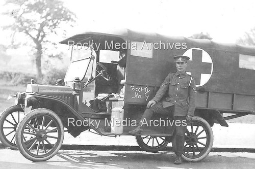 Xtg wwi military ambulance - wwi,,