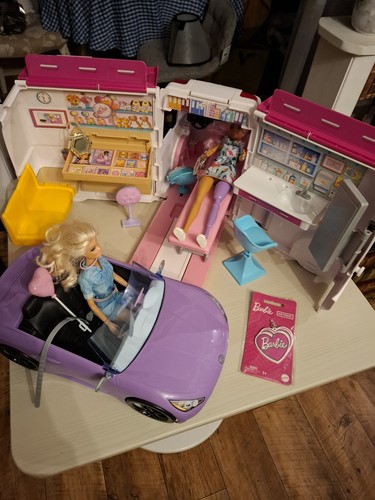Barbie ambulance playset - barbie,