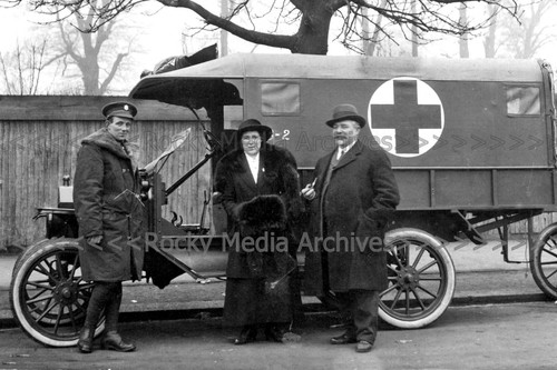 Bct wwi red cross - red, military