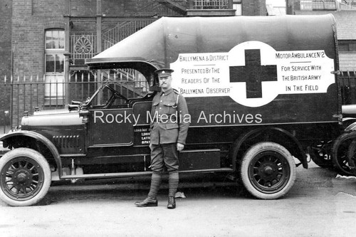 Vtr wwi ambulance donated - wwi,,