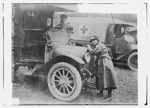 British ambulance drivers - british,