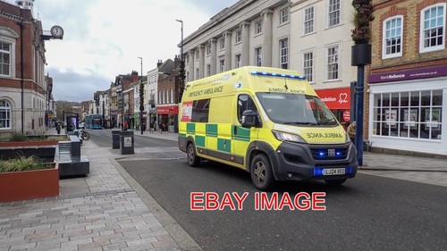 Photo fiat ambulance blue - ambulance,