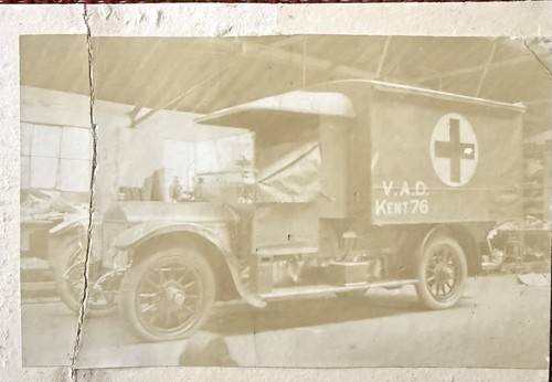 Ww1 vad ambulance - photo, kent